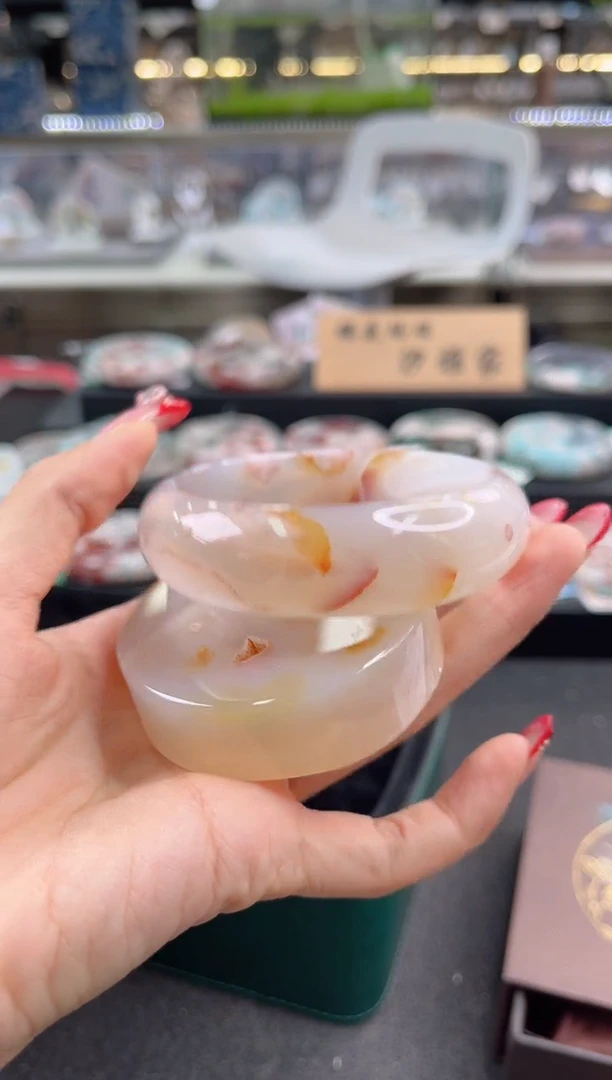 未镶嵌手镯石英质玉62圈口 （赠品镯心）3751791