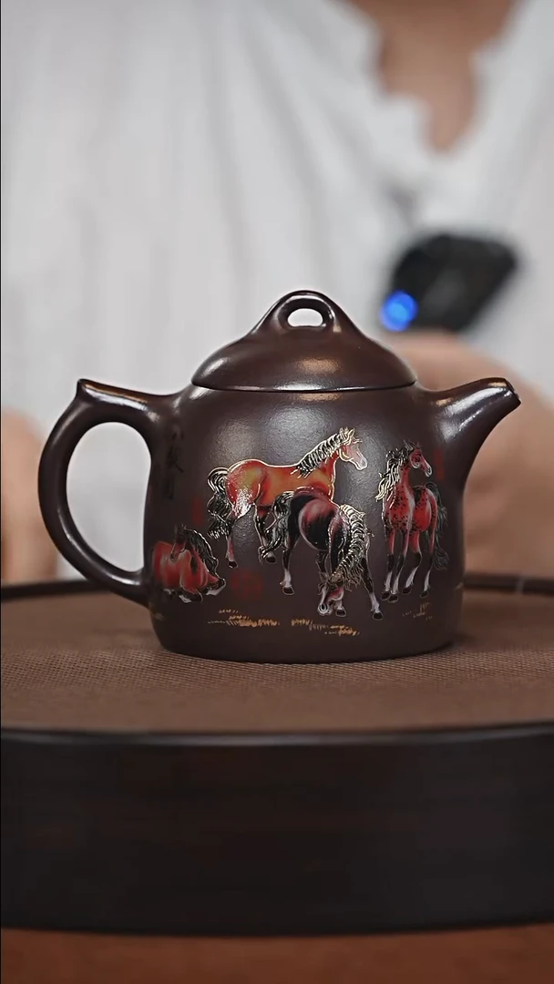 茶壶紫砂原矿紫砂壶