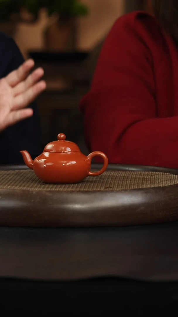 茶壶紫砂阳*老朱泥 梨