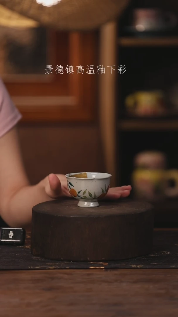 陶瓷景德镇高温釉下手绘陶瓷418