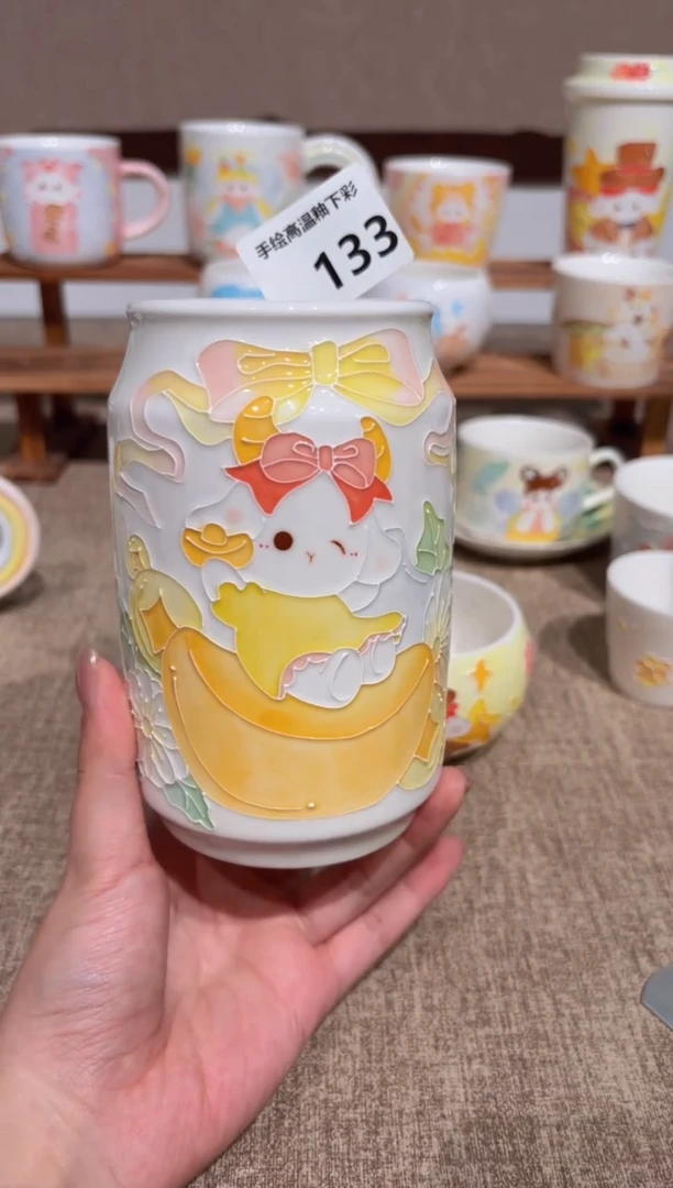 133号高温釉下彩陶瓷默认微瑕福利价