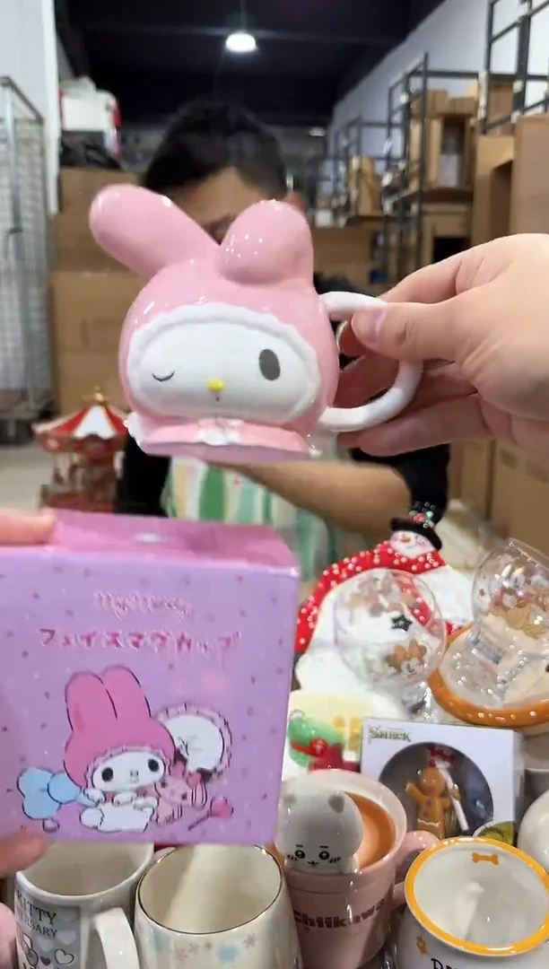 瓷片原盒美乐蒂50周年水杯