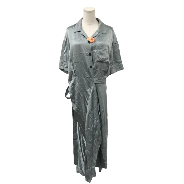 妃鱼/博柏利/真丝/连衣裙/95新/z六二七