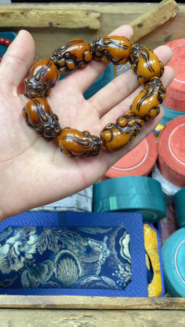 【闪购商品】蜜蜡手链未镶嵌点击链接下单即可