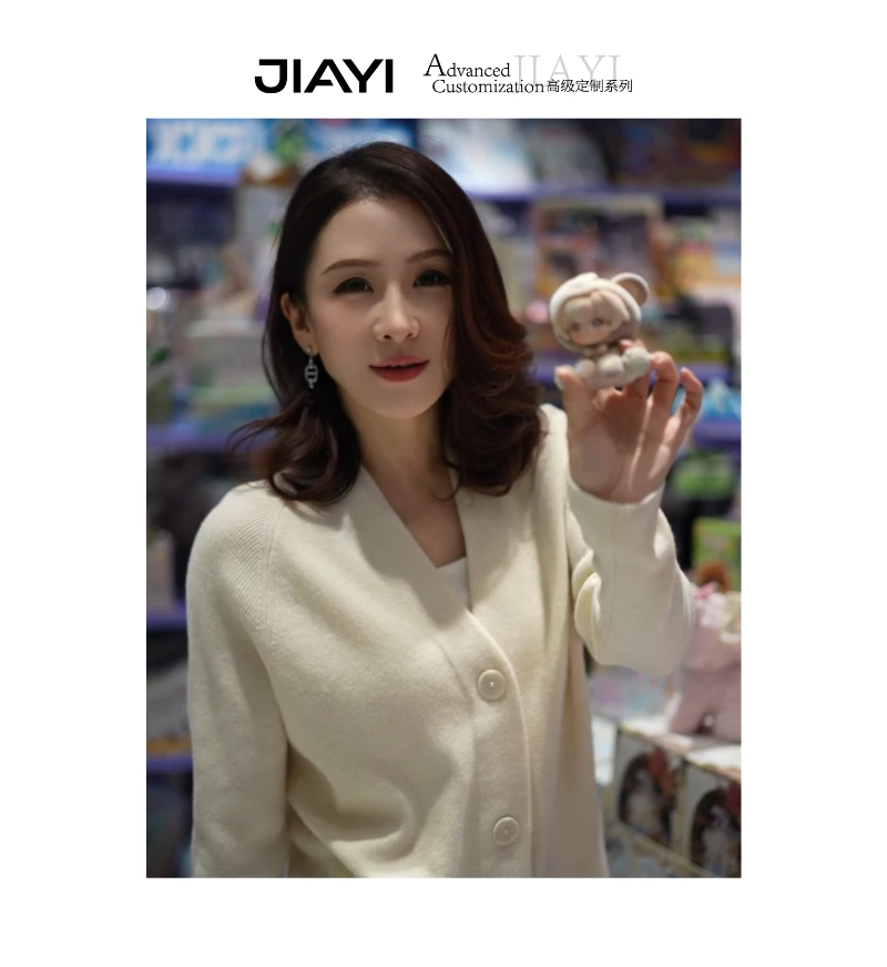 【JIA YI】绵羊毛牦牛绒秋冬新款高级感毛衣 JY-61551