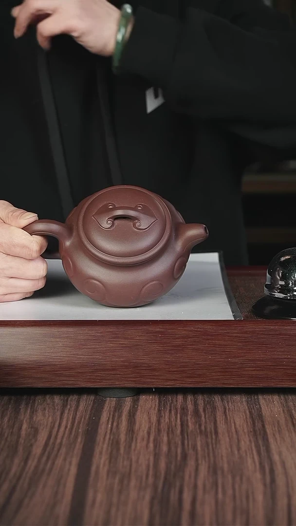 【闪购商品】紫砂茶壶孤品 如意仿古