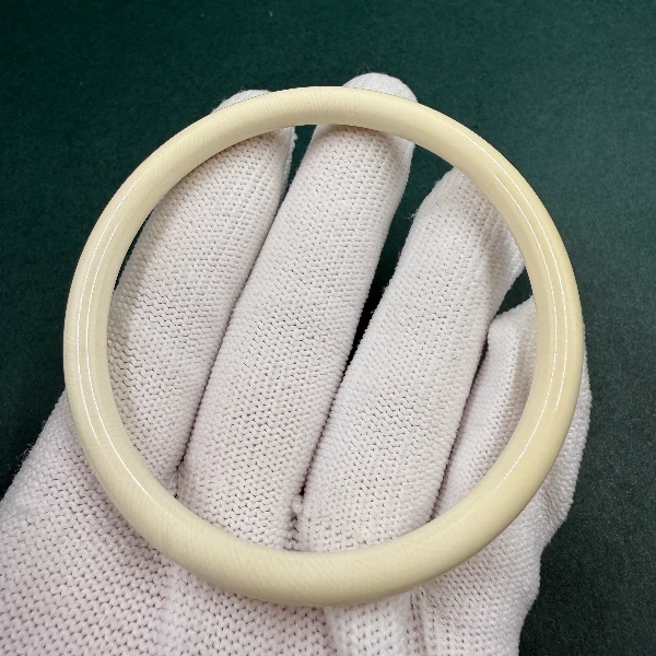 D1407天然猛犸牙手镯 支持鉴定 假一罚四