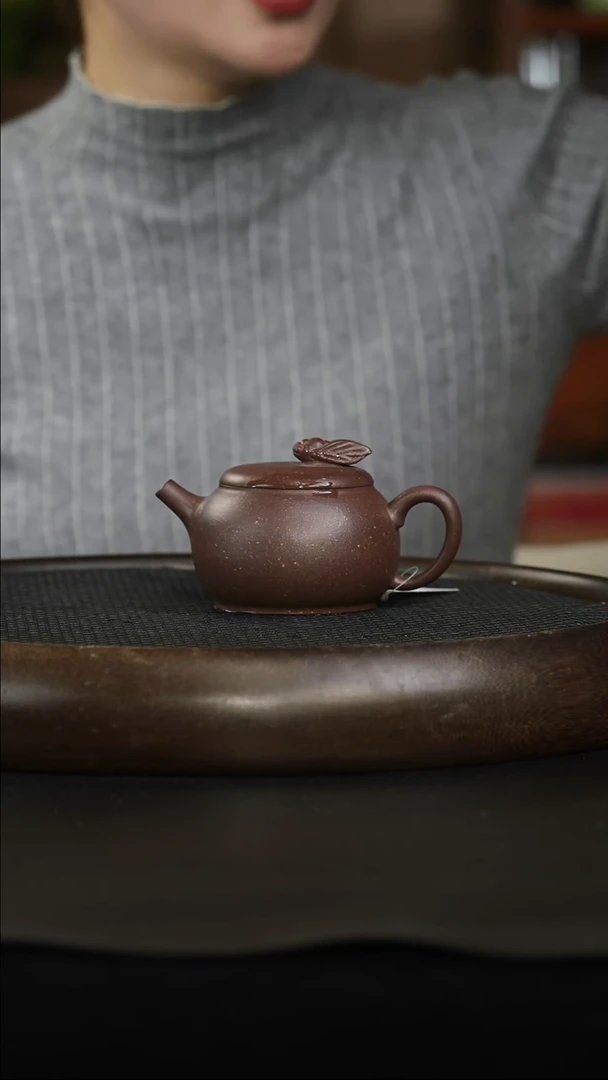 茶壶紫砂13 粗砂老紫泥 知己