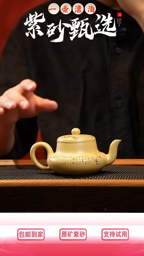 茶壶紫砂 一壶漂泊紫砂茶器