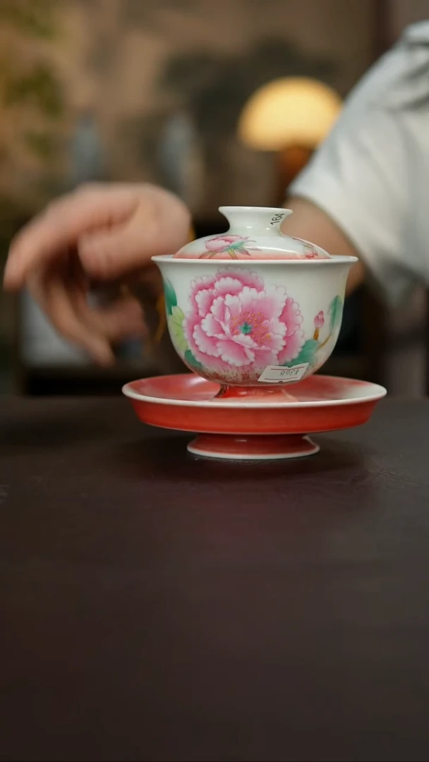 杯景德镇陶瓷杯碗柴烧多人微瑕