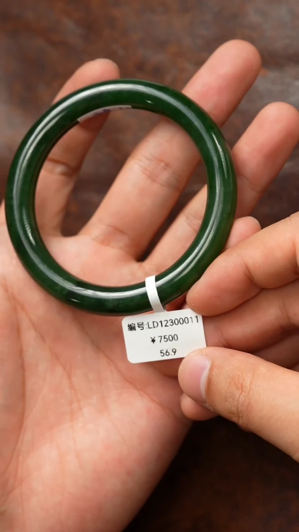 未镶嵌手镯和田玉56.9 LD