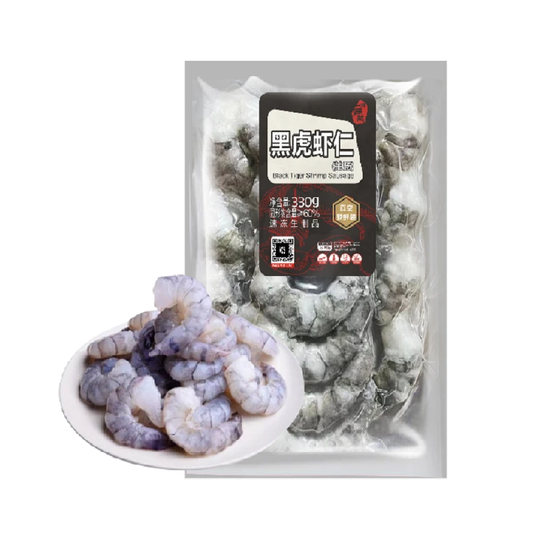 味集美鲜冻黑虎虾仁330g/袋
