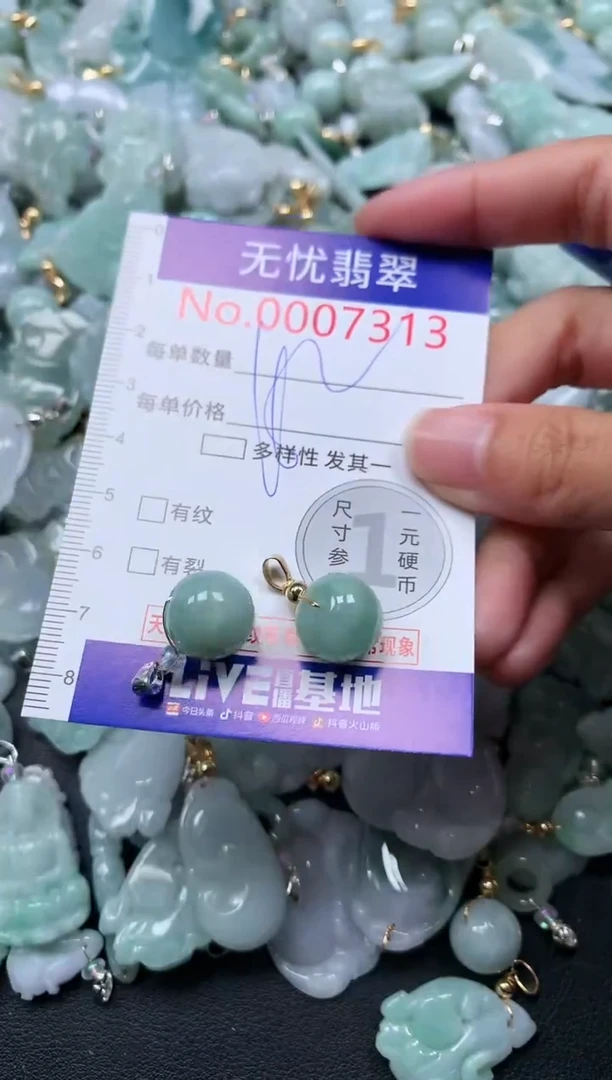 颈饰未镶嵌翡翠7313