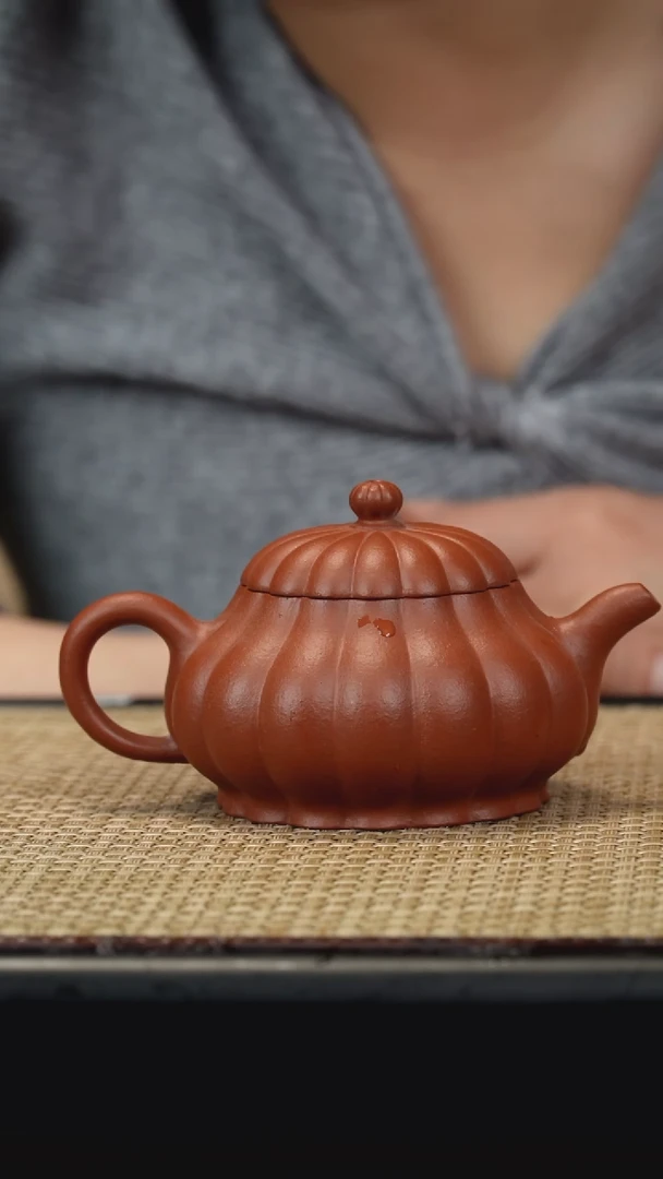 【闪购商品】紫砂茶壶微瑕缩盖筋纹器鞠磊