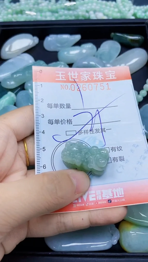 翡翠未镶嵌颈饰闪购0260751多样性发其一