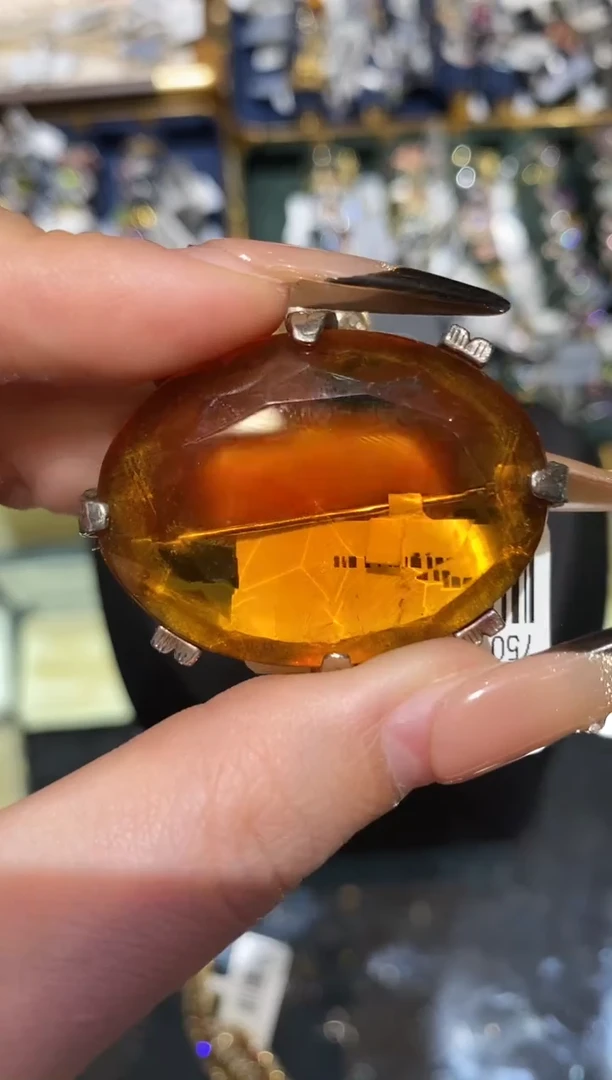 纯铜合金琉璃楚楚珠宝中古甄选不退换