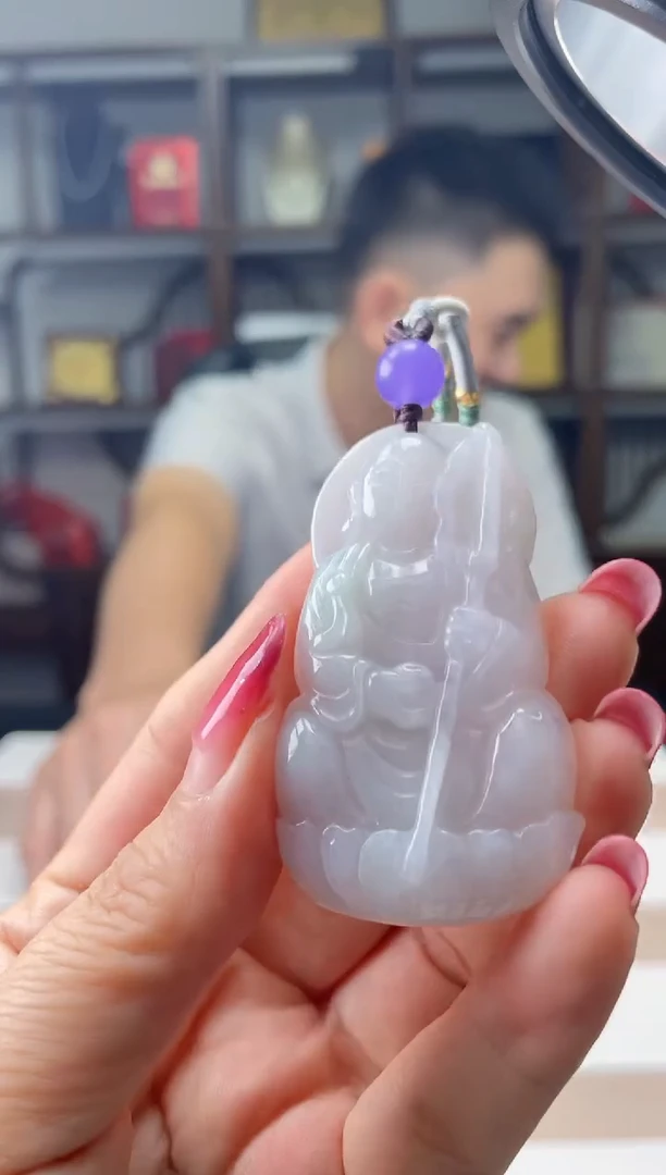 吊坠(不含链)未镶嵌翡翠天然A货翡翠多样性发其一JYZY-10.31-35