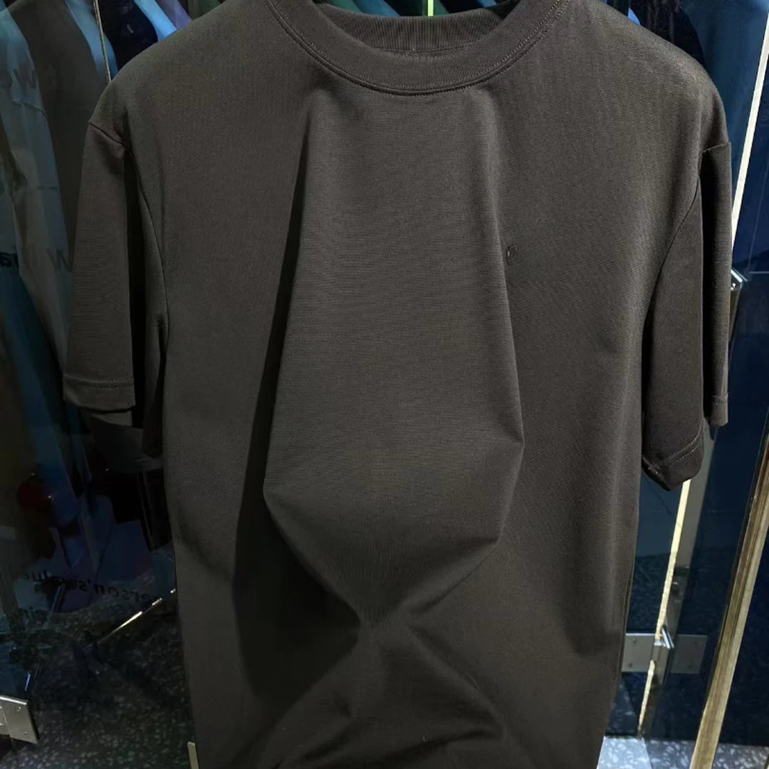 HP夏季简约百搭短袖T恤潮流男装休闲上衣6361