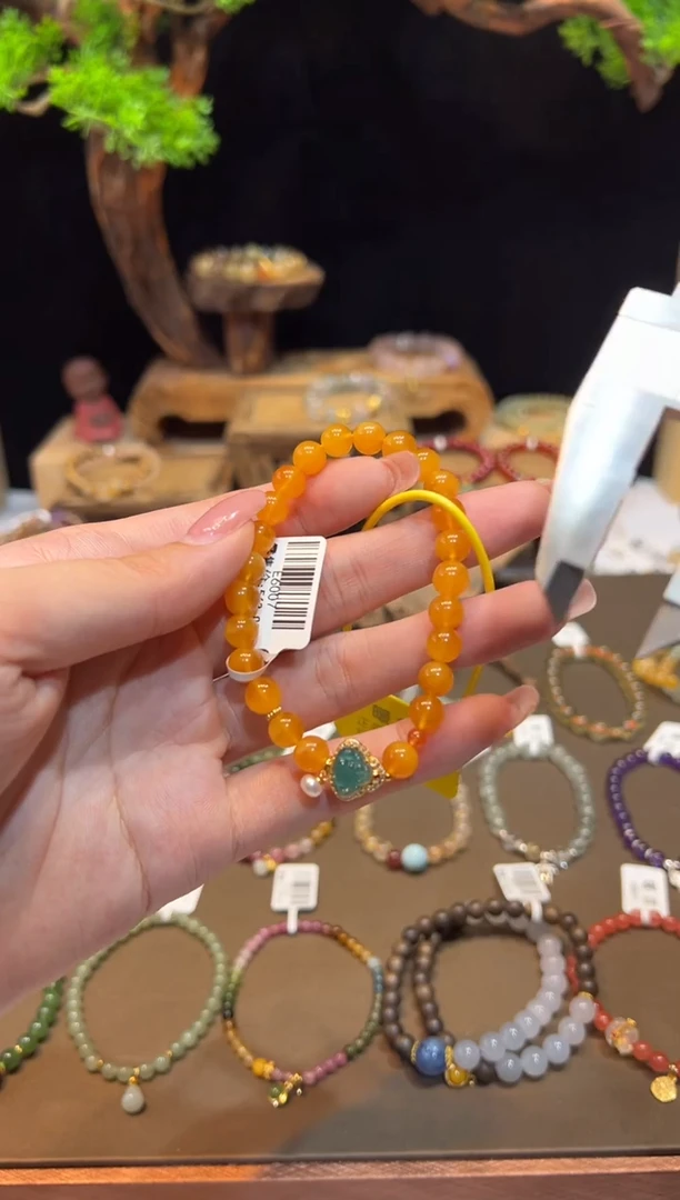 未镶嵌琥珀手饰手饰@@E6007