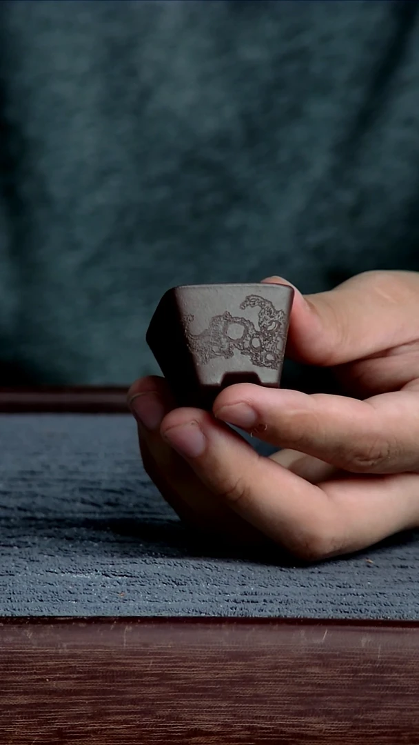 紫砂花盆2.5*1.7内径紫砂花盆