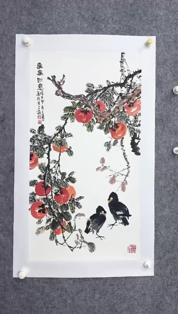 国画ST-WZH老师绘画作品