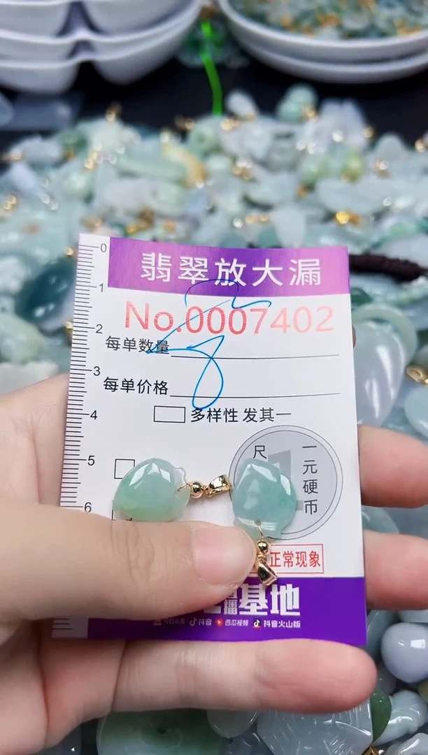 颈饰未镶嵌翡翠7402