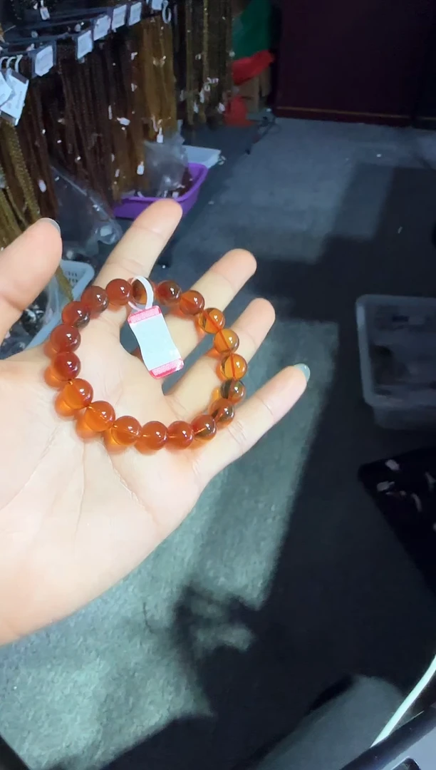手串琥珀未镶嵌/111缅甸琥珀血珀手串10mm