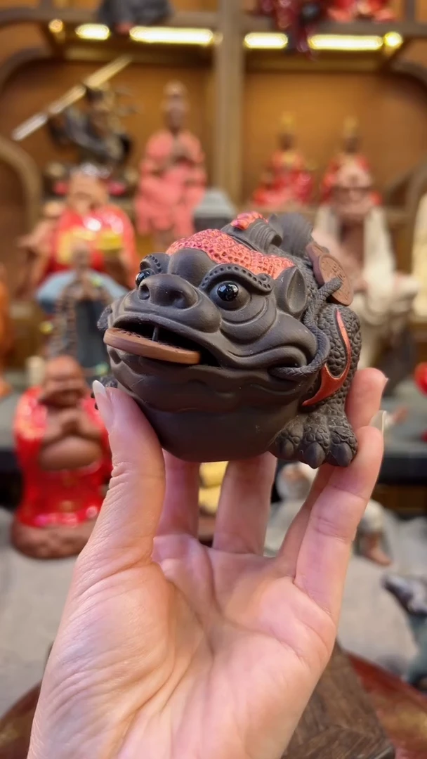 【闪购商品】紫砂茶宠器闵茶宠摆件