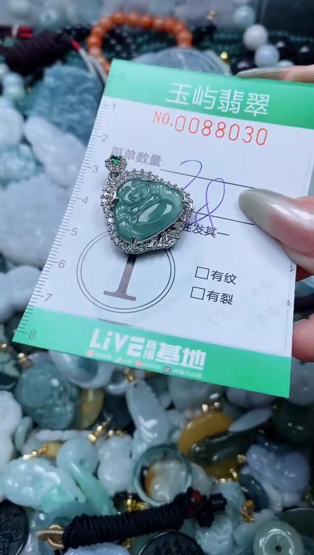 【闪购商品】翡翠颈饰未镶嵌闪购0088030