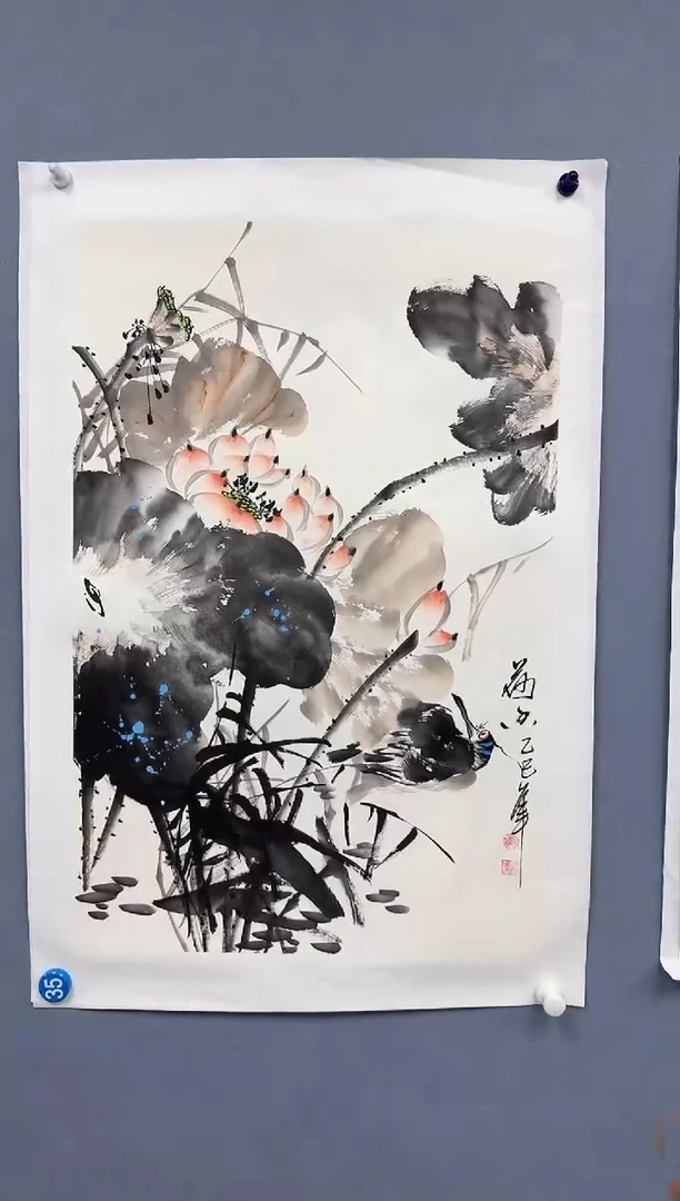 国画炳山艺术--黄俊杰老师作品