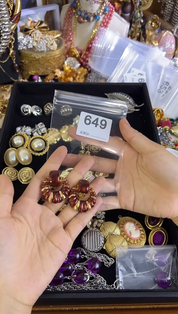 合金无铜合金649 请确认图片商品在拍 中古首饰都有瑕疵