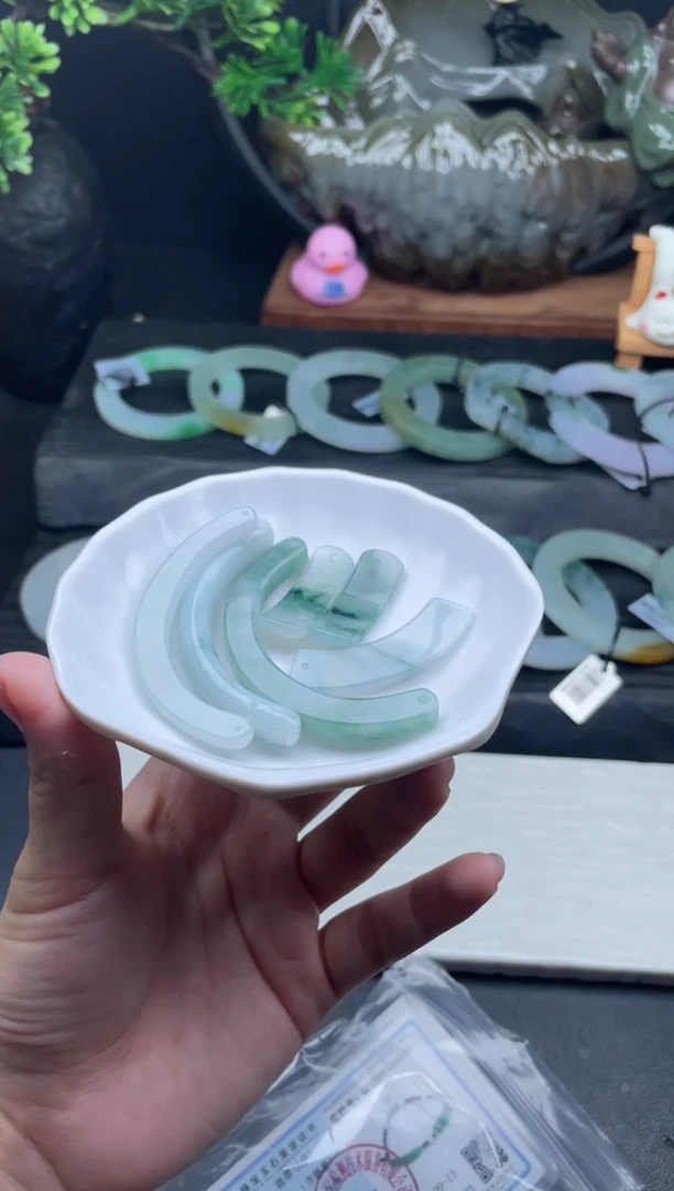 未镶嵌挂件翡翠翡翠玉衡多样性发一