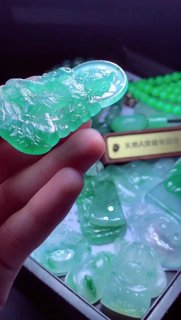 未镶嵌定制翡翠蛮*#翡翠毛货定制