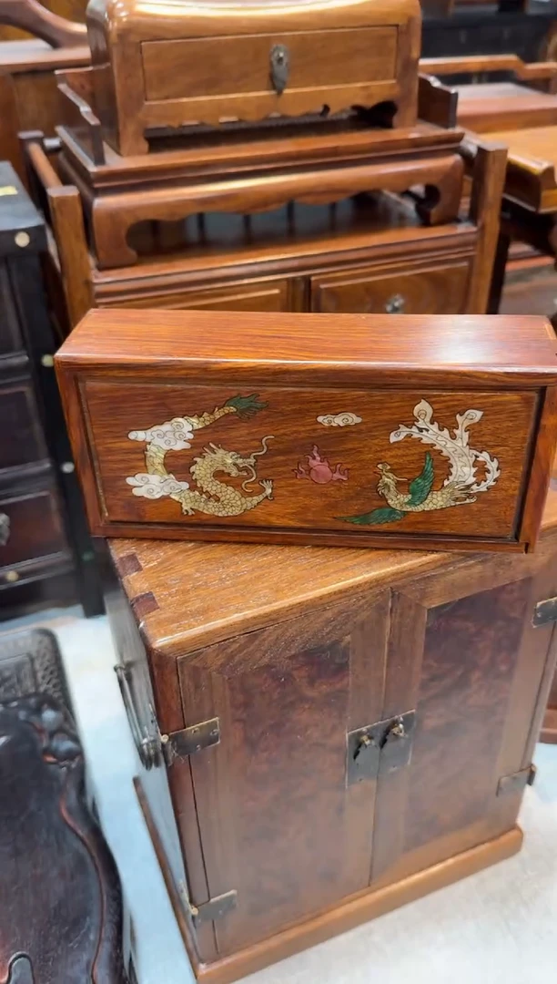 木螺钿镶嵌 大机关盒