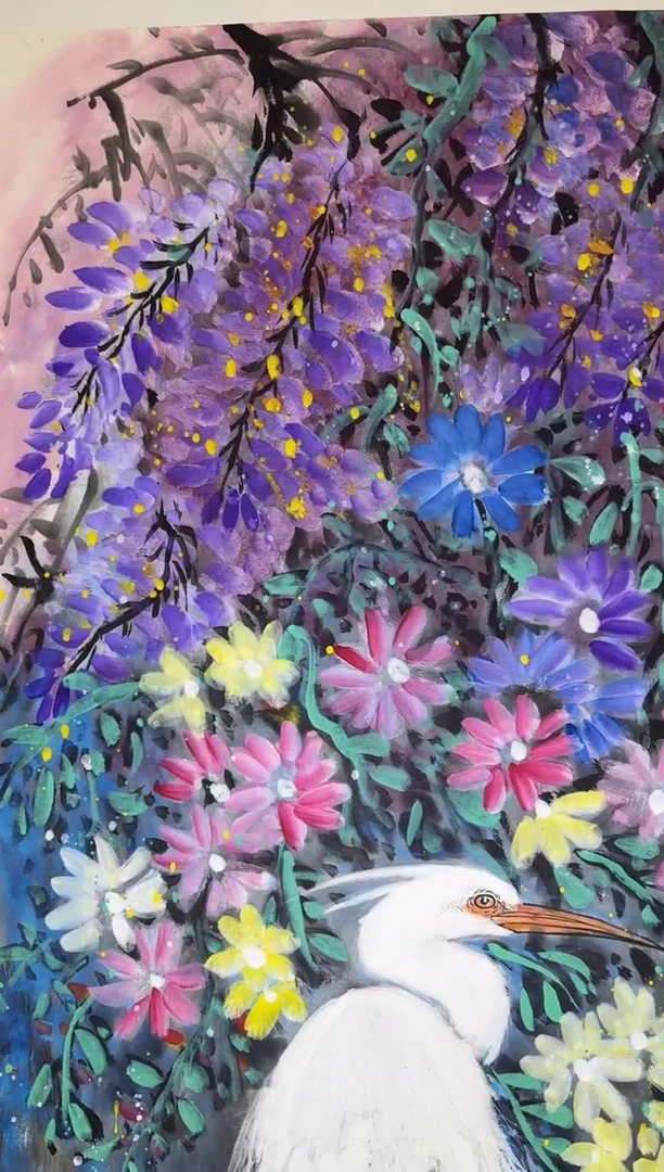 国画周建真老师绘画作品24-21