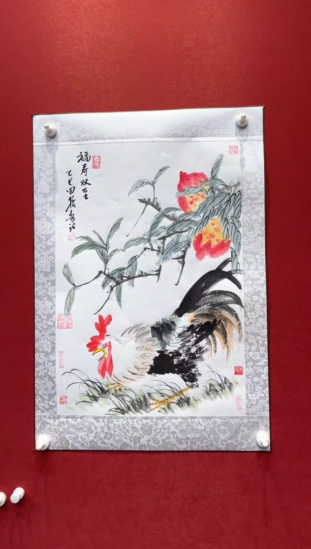 国画田哲老师现场创作 20