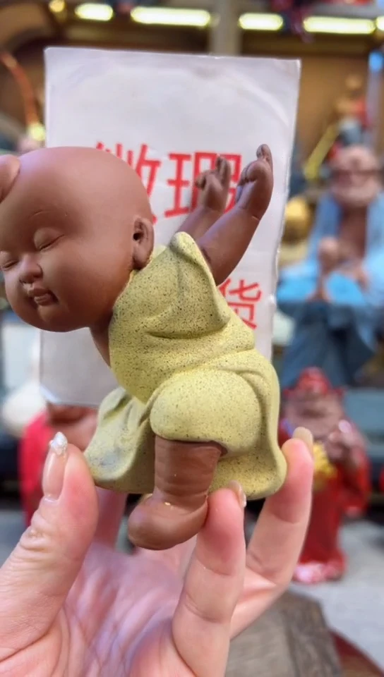 紫砂茶宠器闵茶宠摆件