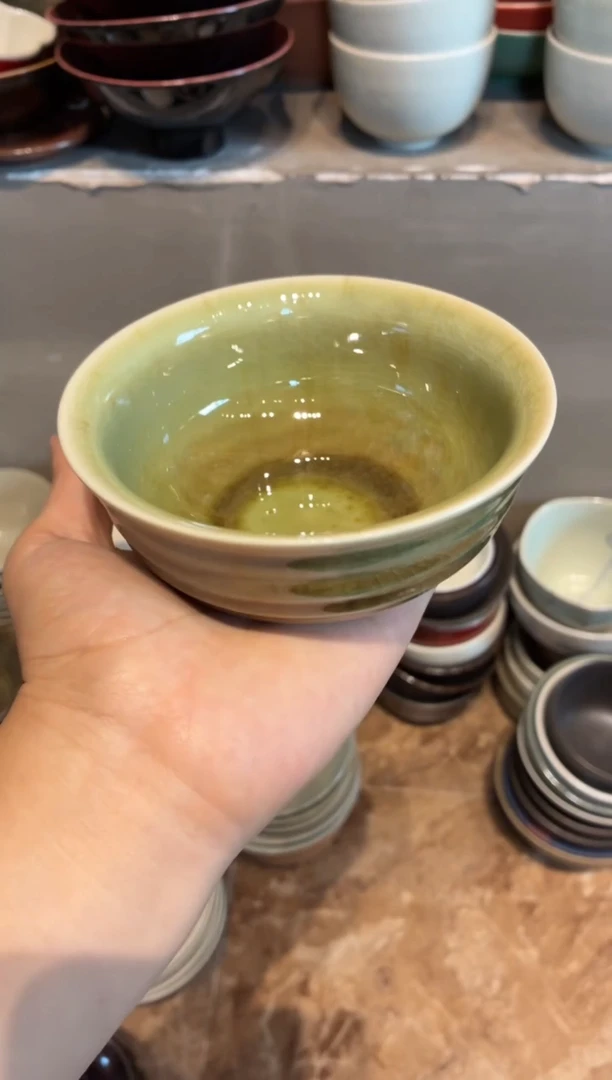 瓷片5寸，枣花螺纹米饭碗（全量）