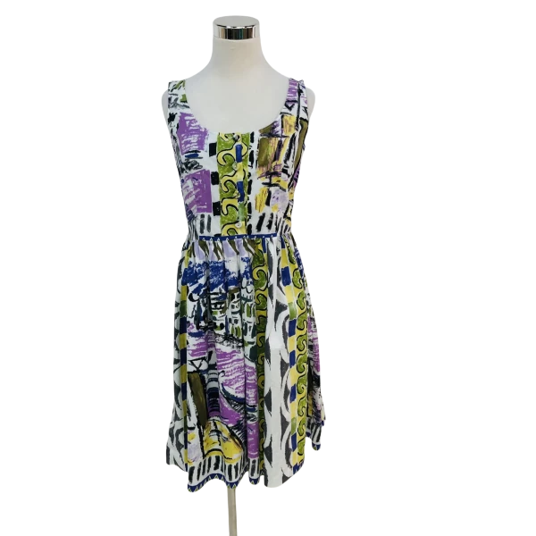 妃鱼/普拉达/棉/连衣裙/95新/M6/4