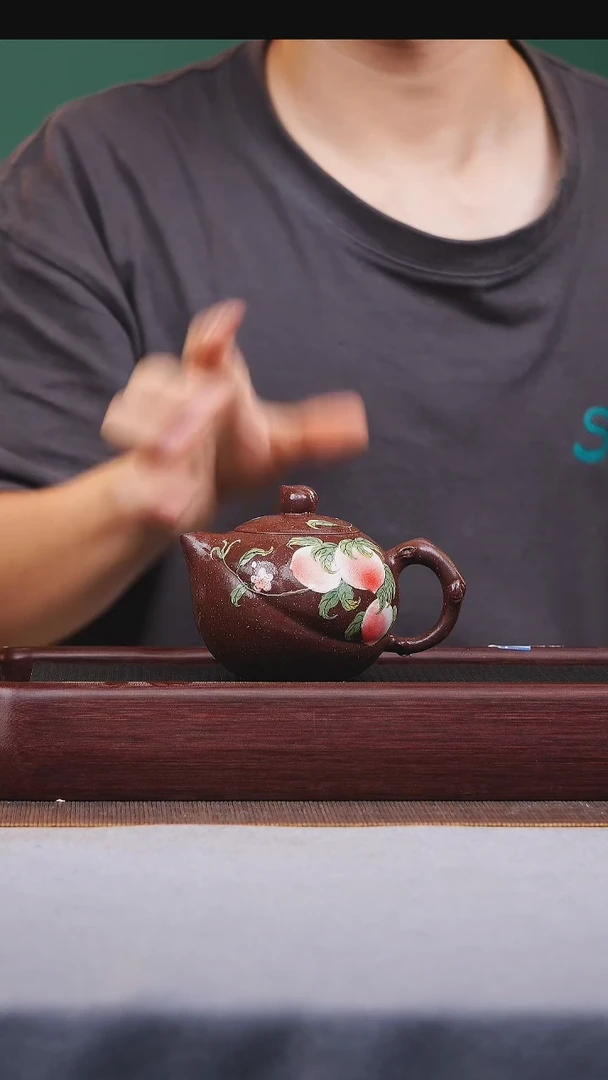 茶壶紫砂宜兴原矿紫砂作品