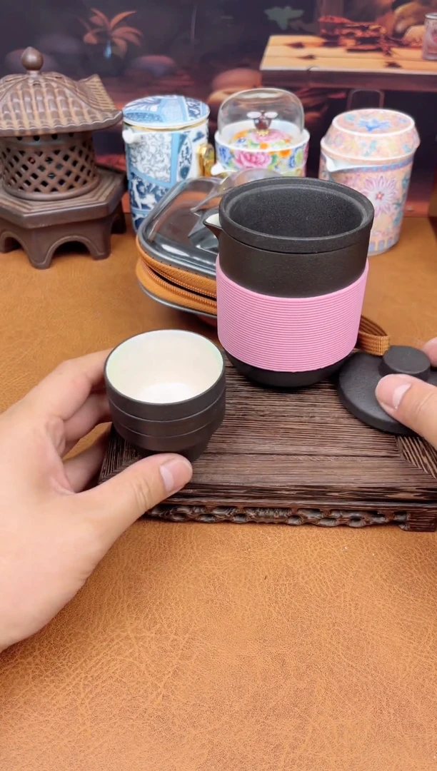 【闪购商品】陶瓷茶具摆件茶叶罐