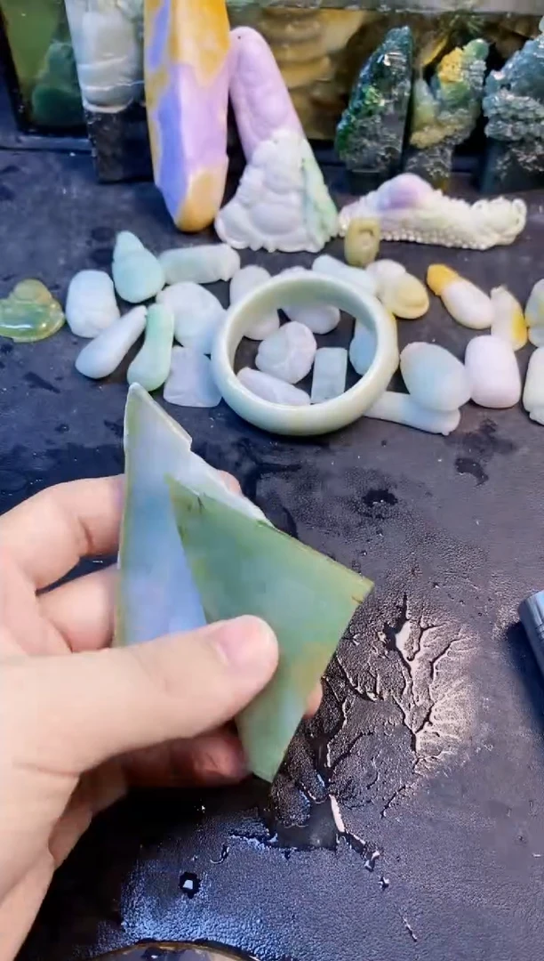 未镶嵌挂件翡翠天然翡翠106