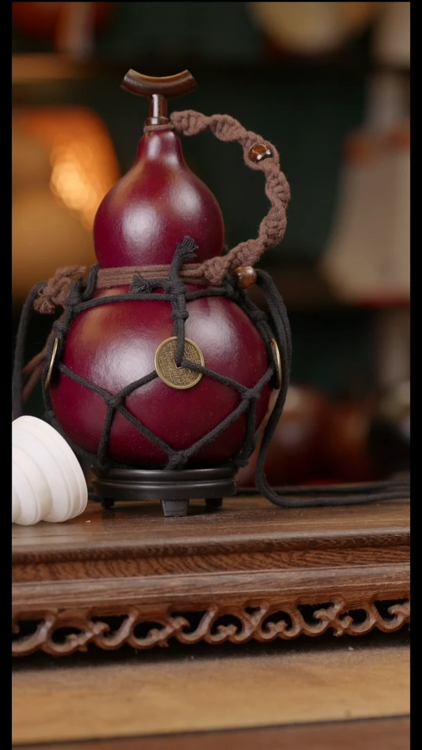 109号精品天然大漆酒葫芦一物一拍~