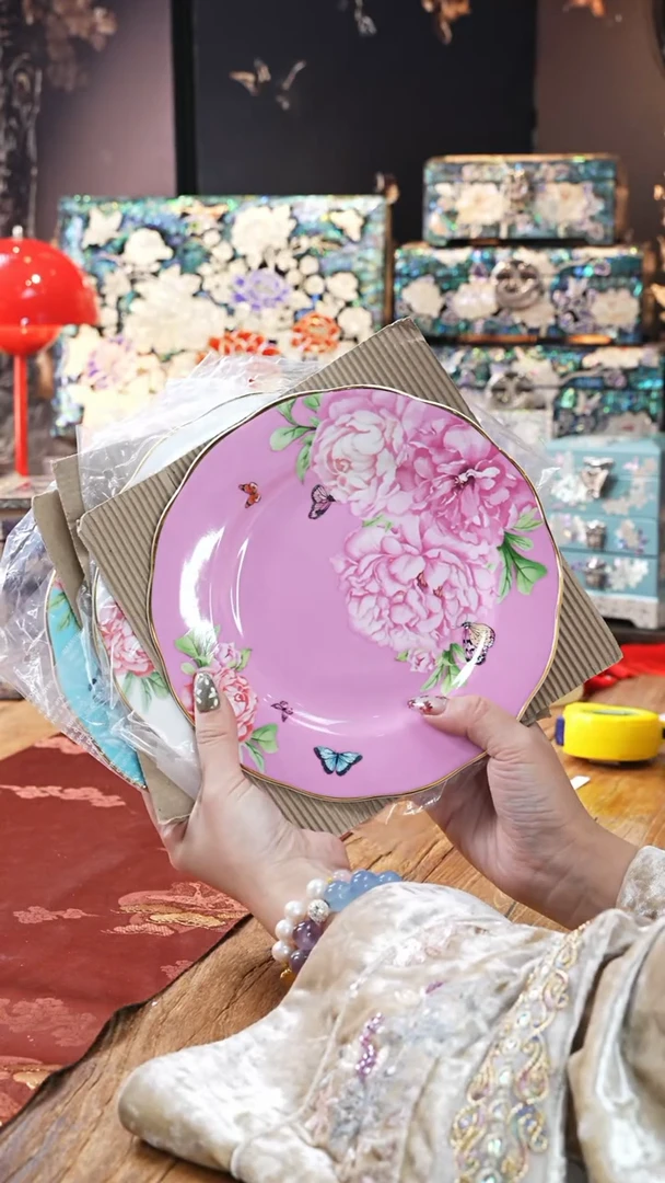 【闪购商品】瓷片豆包儿推荐饰品摆件