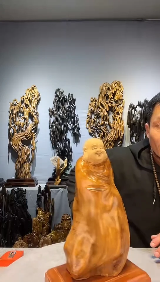 【闪购商品】金丝楠金丝楠小叶桢楠随行摆件72