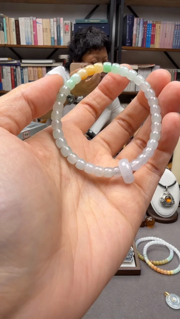 颈饰未镶嵌翡翠翡翠手串