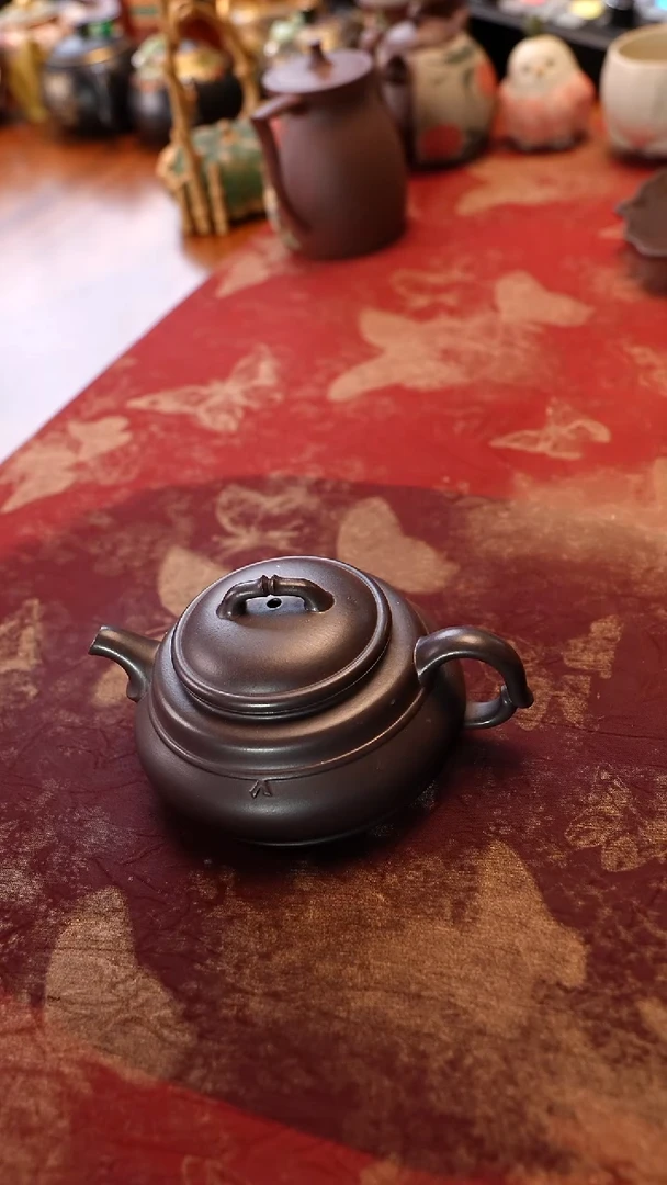 茶杯紫砂宜兴紫砂 玉带葫芦