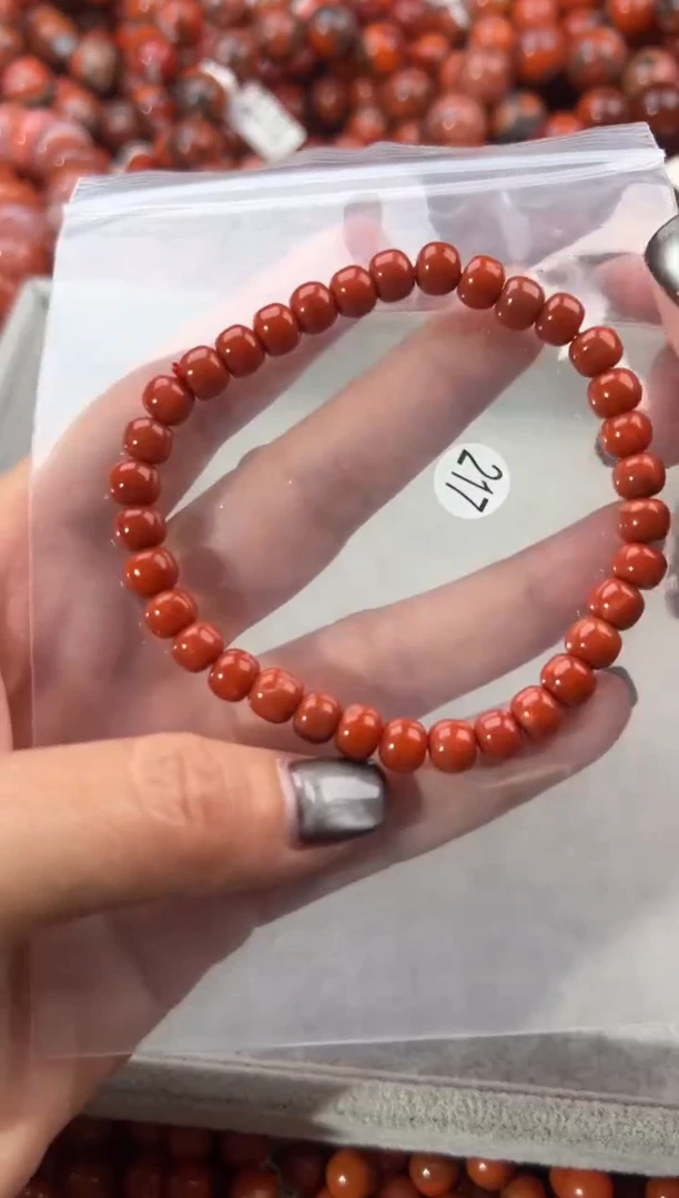 未镶嵌手串南红玛瑙6+