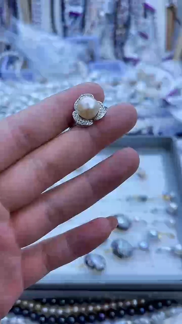 【闪购商品】淡水珍珠戒指未镶嵌514