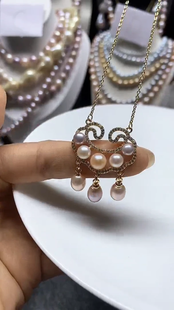 【闪购商品】淡水珍珠颈饰未镶嵌多人